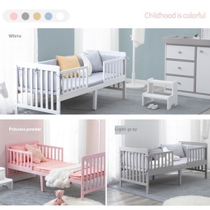 <span class=keywords><strong>Berceau</strong></span> europé<span class=keywords><strong>en</strong></span> <span class=keywords><strong>en</strong></span> <span class=keywords><strong>bois</strong></span> massif 1.6m Design moderne blanc lits <span class=keywords><strong>jumeaux</strong></span> bébé garde-corps pliable portable chambre hôtel lit 1 an de garantie - Product Image 4