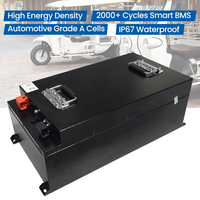 Batterie lithium-ion 48V 60V 72V pour tricycle, batterie 60V 150Ah pour e-rickshaw