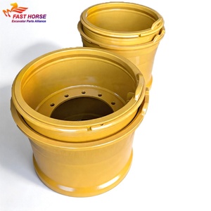 Rueda de Alta Resistencia Hangood de 57 Pulgadas, Rin 27.00 para Neumático 37.00R57, Ensamblaje de Rueda con Estructura Desmontable de Varias Piezas - Product Image 1