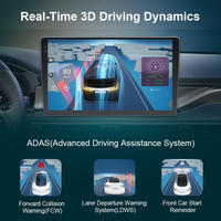 Navigateur GPS 3D 7870 pour voiture, DSP Android 9, 8 Go, WiFi 5G, amplificateur, écran 2K, garantie 1 an, radio stéréo, entrée AUX