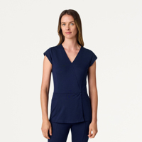Uniformes Médicos para Mujer YUHONG, Transpirables, de Rayón, Suaves, de Primera Calidad, Elegantes, con Costuras en Contraste, para Todas las Temporadas