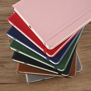 Custom A5 Pu Leather Hardcover Notebook with Pen Holder 2024 <b>Diary</b> 80 Sheets RunCai Brand for Students Gift - Product Image 4