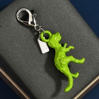 Breloques en métal pour sacs, motifs mode variés 2026 : Dinosaure, Dessin animé, Pendentif pour sac, Crème glacée, Fruit, Petit pendentif en alliage, Porte-clés
