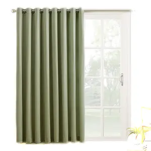 Best Home Fashion Closeout Wide Width Thermal Insulated Blackout Curtain - Antique Bronze Grommet