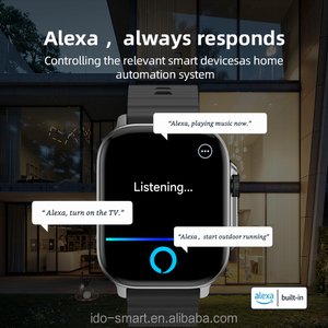 สมาร์ทวอทช์ Fashion Square TFT-LCD IP68 หน้าปัดหมุนได้ จอใหญ่ 2.01 นิ้ว รองรับโหมดกีฬามากกว่า 100 โหมด โทรผ่านบลูทูธ รองรับ Alexa Voice - Product Image 6