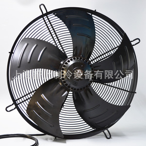 พัดลมแบบไหลตามแนวแกน YSWF102L70P4 625N 550TS 220V พัดลมอุตสาหกรรมแบบโรเตอร์ภายนอกสามเฟส พร้อมใบพัด 5 ใบ สีดำ - Product Image 1