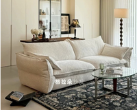 Ensemble de canapés Chesterfield écologiques modernes Green Nature, tissu, structure en bois massif, garnissage en duvet, salon, garantie 10 ans