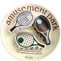 Pince à cheveux en acétate créative et amusante, accessoire raquette de tennis, design dessin animé, 10 cm, pour femme, écologique, style européen et américain