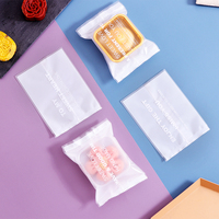 Emballage de bonbons en plastique transparent souple à faible quantité minimale de commande emballage thermoscellé pour gâteau de lune Cookie Festival de la mi-automne aliments Film étirable Snack