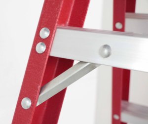 Xách Tay Hai Mặt Gấp Thang Kệ Cách Điện Sợi Thủy Tinh Chống Trượt Bước Công Nghiệp Phong Cách Thang Cho Sử Dụng Ngoài Trời - Product Image 3