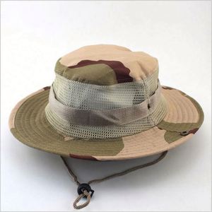 Sombrero de Pescador de Camuflaje Personalizado para Caza en la Selva, Sombrero de Ala Ancha para Hombre - Product Image 5