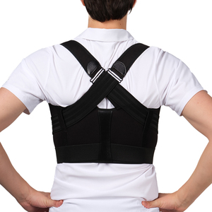 Correttore Posturale per Spalle e Schiena, Protezione Contro la Postura <span class=keywords><strong>a</strong></span> Cammello, Supporto per la Colonna Vertebrale, Sollievo dal Dolore, Cintura Elastica Confortevole - Product Image 1