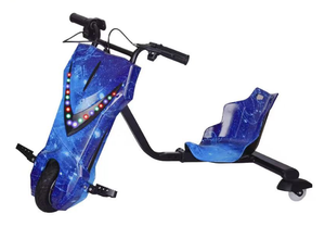 Scooter Eléctrico de Fábrica de 350W, Altura Ajustable, Motorización 1/10, Triciclo de 3 Ruedas para Derrapes, <span class=keywords><strong>Plegable</strong></span>, Cuerpo de Acero, PU para Exteriores - Product Image 6