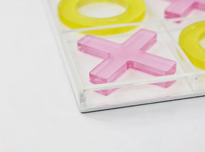 Tablero de Juego de <span class=keywords><strong>Tres</strong></span> <span class=keywords><strong>en</strong></span> <span class=keywords><strong>Raya</strong></span> de Acrílico, Adecuado para Actividades Educativas y de Entretenimiento Familiar <span class=keywords><strong>en</strong></span> Interiores para Niños y Padres - Product Image 3