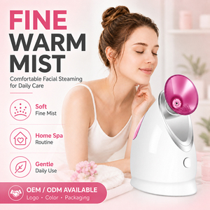 Vaporisateur facial ionique nano portable, pulvérisateur de brume électrique pour le visage, appareil de soin de beauté, outil de soin de la peau pour spa à domicile, OEM ODM - Product Image 1