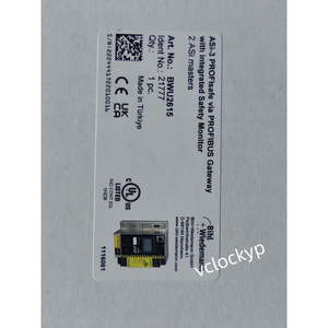 New - Bihl+Wiedemann BW1649 149501-51061 AS-i Power Supply 4A Open Original <b>Box</b> - Product Image 3