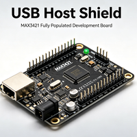 Carte de développement USB Host Shield compatible avec Google ADK MAX3421, entièrement équipée, avec communication I2C pour Arduino UNO MEGA