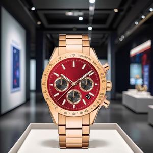 Montre chronographe multifonction pour homme, acier inoxydable 316L, verre saphir, affichage de la date lumineux, bracelet de 20 mm, fabriqué en Chine - Product Image 6