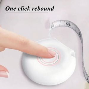 Cinta Métrica Retráctil Personalizada de 2 Metros con Doble Escala y Botón de Bloqueo para Medir la Circunferencia Corporal - Product Image 6