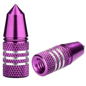 ฝาครอบวาล์วสามร่องแบบปลายแหลมอเนกประสงค์สำหรับรถยนต์และรถจักรยานยนต์ สีแดง สีฟ้า สีเขียว สีทอง สีม่วง สีดำ สีเงิน วัสดุทองแดง - Product Image 5