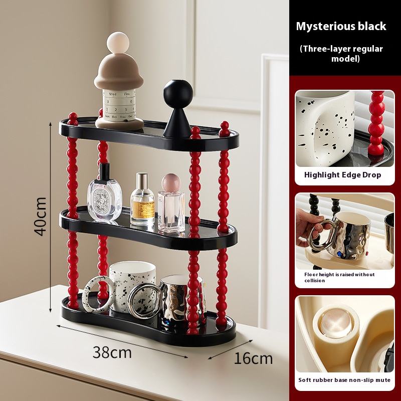 Ellipse noire avec trois petites couches