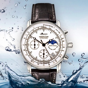 Reloj de Pulsera de Cuarzo para Hombre, Correa de 20 mm, Acero Inoxidable, Cuero Genuino, Elegante y Ejecutivo, Resistente al Agua, Cierre de Hebilla, Esfera con Agujas - Product Image 4