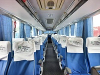 Autocar de tourisme d'occasion Kinglong XMQ6125, 54 places, année 2017, moteur Weichai 336HP Euro V Diesel, suspension pneumatique, retardateur