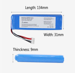 Penjualan langsung dari pabrik baterai pengganti 5500mAh Box untuk 7.4V Bluetooth JBL Xtreme kotak pengeras suara Studio gabungan - Product Image 3