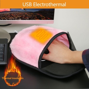 Hot Sale Custom Mouse Pad USB Heated Mouse Pad Hand Warmer Winter Cushion Plush Heated Mouse Pad with Wristguard - Product Image 5