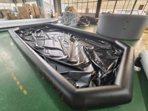 Dock de yacht gonflable mobile, plateforme flottante pour <span class=keywords><strong>bateau</strong></span> en PVC résistant aux UV pour l'amarrage de yachts de luxe - Product Image 4