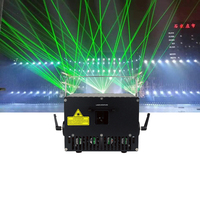 HQLIT - Luz Láser RGB Impermeable de 5 W, 6 W, 8 W, 10 W, 15 W, 20 W, Iluminación para Exteriores, Máquina de Espectáculos de Animación, IP65, Luz Láser para Escenarios
