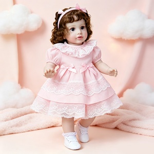 Poupées Reborn Réalistes MSYO de 22 Pouces, Modèle Bébé en Vinyle Souple, Jouet pour Filles avec Vêtements, Cadeaux de Bienvenue, Durables et Faits à la Main - Product Image 4