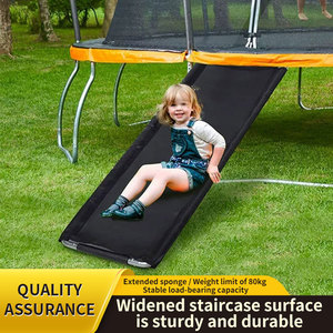 Glissière de <span class=keywords><strong>trampoline</strong></span> universelle avec poignées, accessoires de <span class=keywords><strong>trampoline</strong></span> robustes avec tissu résistant à la déchirure pour enfants - Product Image 6
