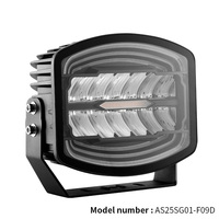 Barre lumineuse LED rectangulaire de 5, 7, 9 pouces pour travail, 50W, 90W, 140W, avec DRL blanc et ambre pour camion, SUV, VTT - Vente en gros