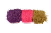 Tissu à coudre fait à la main ruban ruban frange plumes d'autruche garniture pour bricolage artisanat vêtements robe Costume chaussure accessoires fête maison