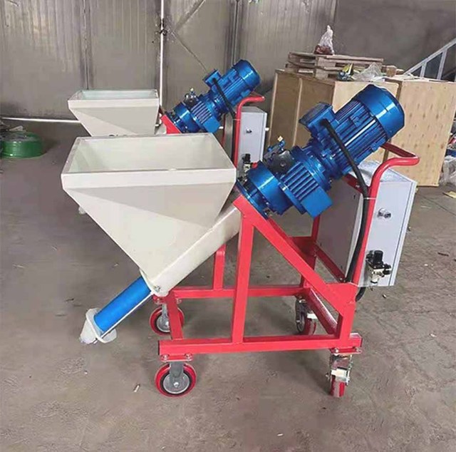 Cement Mortar Wall Spraying Machine, Construction Machinery  Putty Fireproof Paint Spraying Machine,