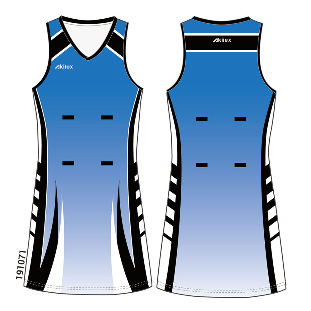 Custom Sublimation Netball Dress Girl's Netball Uniform Bibs