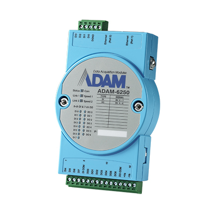 Advantech ADAM-6250 16-ch Isolated Digital Output Modbus Remote TCP Module