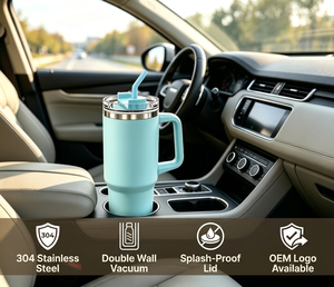 Botella de agua aislada de acero inoxidable de 1200 ml, vaso de viaje con asa portátil para uso en el hogar, oficina, deportes al aire libre - Product Image 4