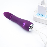 Hot Selling Electric Sexspielzeug für Erwachsene-Weiblicher G-Punkt-Vibrator aus Silikon mit 10-Gang-, Heiz-und Mute-Simulation