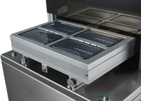 LY-280 Automatische Skin Tray Sealing Vacuümverpakkingsmachine met gemodificeerde atmosfeer