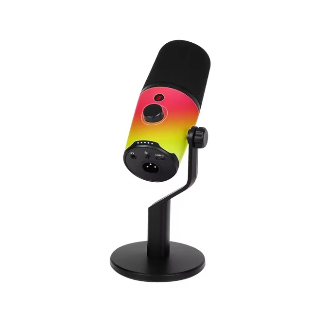 MV5 USB XLR Dynamic Gaming Microphone Streaming Mic Podcast Broadcast Recording Desktop Studio Microphone for PC Mac