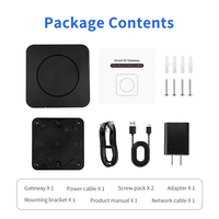 Passerelle intelligente Matter Hub pour la maison connectée, contrôle sans fil 2.4G/5G WiFi Zigbee BLE, surveillance Smart Life avec Alexa Tuya Smart Matter Gateway
