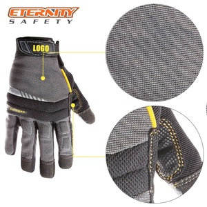 ENTE SAFETY Construction Super <strong>Grip</strong> Anti Vibration Neoprene Automotive Mechanical Production Knitted Work <strong>Gloves</strong> - Product Image 4