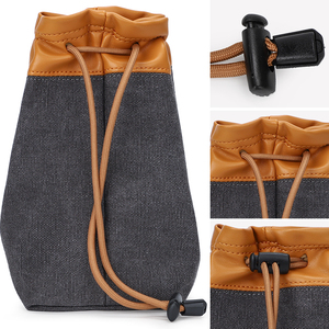 Petit sac à main pliable avec cordon de serrage, sac à main souple pour <span class=keywords><strong>appareil</strong></span> <span class=keywords><strong>photo</strong></span> reflex numérique DSLR, <span class=keywords><strong>pochette</strong></span> pour objectif d'<span class=keywords><strong>appareil</strong></span> <span class=keywords><strong>photo</strong></span> Canon <span class=keywords><strong>Nikon</strong></span> Sony - Product Image 3