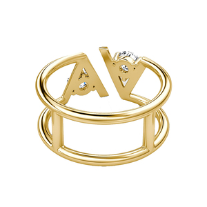 Ensemble de bijoux pour femmes Gemnel Tendy en argent 925, géométrique, en forme de V, avec zircone taille ronde - Product Image 6