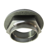 Tuerca hexagonal de torque prevalecedor de acero SCM435 de alta resistencia y resistente al desgaste, autoblocante, para equipos de construcción