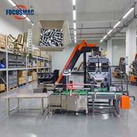 Machine d'emballage automatique de fixations Focus Machinery M8-M20, alimentation électrique 220V/380V, comptage et remplissage de fixations
