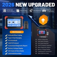 Nuovo Aggiornamento 2026 XTOOL D7 BT 36+Reset Wifi Wireless Strumento Diagnostico per Tutti i Sistemi, Codifica ECU, Programmazione Chiavi, Scanner OBD2 con FCA