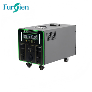 Furuien 3000W Lithium Ion 100/120Ah Portable <b>Power</b> Station Solar Car Pure Sine Wave MPPT Controller Type-C Flashlight FU-Pure Si - Product Image 3